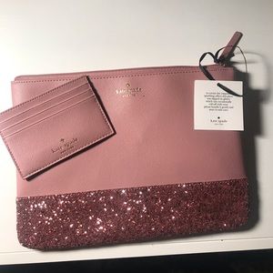 Kate spade clutch plus wallet